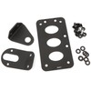 Flat Side Mount License Plate & Tail Light Bracket Holder