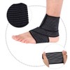 Zerone Ankle Brace, Adjustable Elastic Breathable Compression Ankle Support Wrap