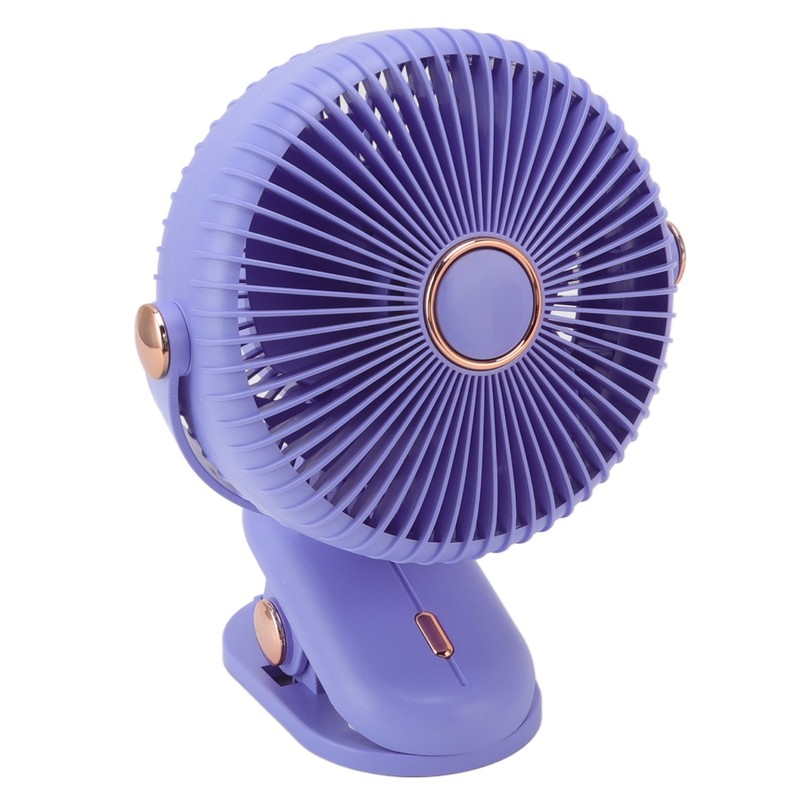 Desk Clip On Fan 3 Wind Speed Safe Design Compact