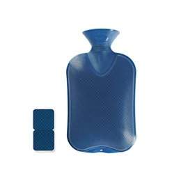 Fashy - 2 Liter Double Sided Ribbed Cranberry Hot Water Jug - 1pc