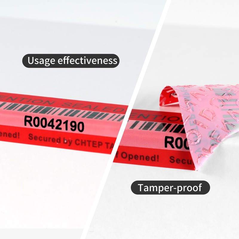 100PCS Chtep Tamper Tamper Evident Stickers, No ResidueTamper,Evident Security Warranty