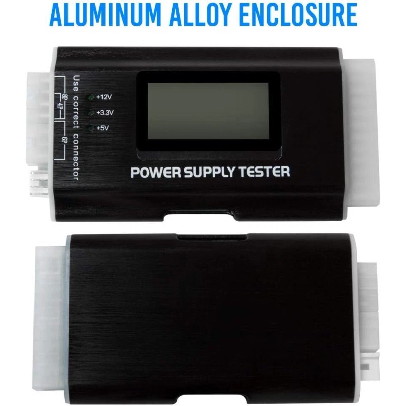Kingwin Digital Power Supply Tester With Lcd Display For Atx