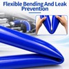 2.5" ID x 3 ft Silicone Radiator Coolant Hose, Blue