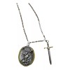 Jextech Collar Con Colgante San Miguel Arcangel Y Espada Protector