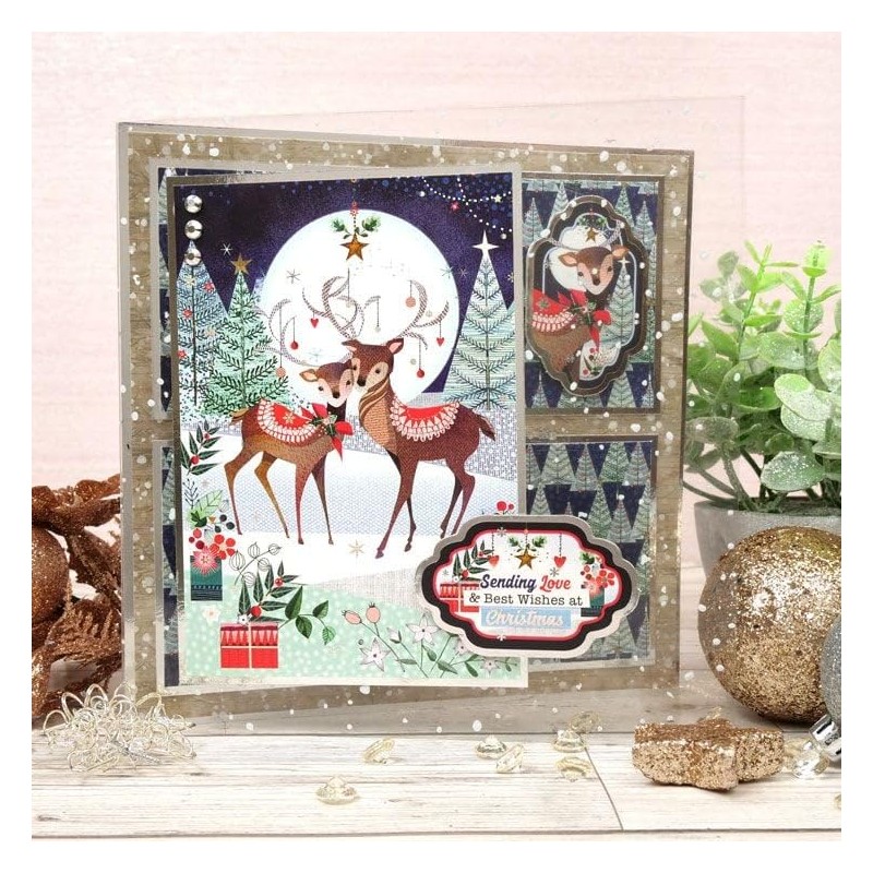 Hunkydory Snowfall Acetate x 24 Sheets