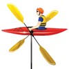 Whirligig Spinner Kayak 20" – Outdoor Adventure-Themed Design, Weather-Resistant Outdoor