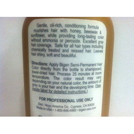Bigen Semi Permanent Hair Color, Natural Black, 3.0 Ounce