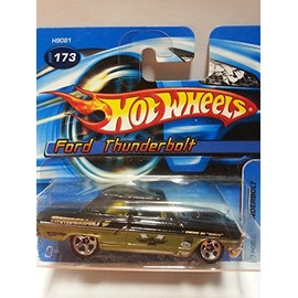Hot Wheels 2006 #173 Black and Gold Ford Thunderbolt