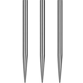 Mission Darts Glide Steel Tip Dart Points | Smooth Plain Spare Points, 38mm, Silver (#_1xX2429)