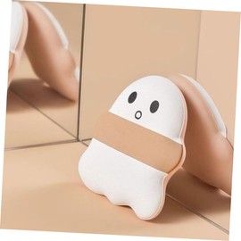Beavorty 3pcs Cute Ghost Makeup Puff Wet Dry Powder for Face Makeup Portable for Foundation Concealer Isolation for Travel Outdoor Use