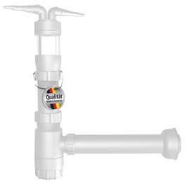 Waste Water Connection Siphon Connection Set for Filter Systems Softening Systems Descaling Systems Home Technology Soft Water Systems Sewer Water Connection with Air Lock