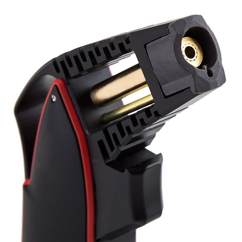 TriGear Professional Aluminum Culinary Refillable Adjustable Butane Torch Lighter for