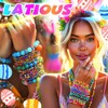 Latious Heishi Bracelets Clay Bead Bracelets Stretch Bracelets for Women