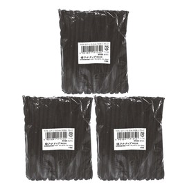 ArtNap TS-110 Commercial Disposable Muddler Spoon, Set of 3, Black, 5.3 inches (13.5 cm)