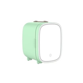 LIGIANT Skincare Fridge, With 3-Level Dimmable LED Light Mirror, Low Noise Beauty Fridge, 4L Large Capacity, Cooler & Warmer, Portable Design for Multiple Uses - Bedroom, Office, and Travel
