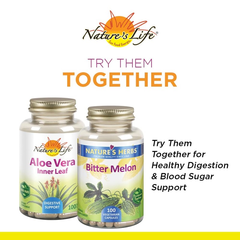 Nature's Life Aloe Vera Inner Leaf | Skin Health, Digestive