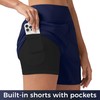 WILLIT Women's Swimming Shorts UPF50+ Swimming Trunks High Waist Board