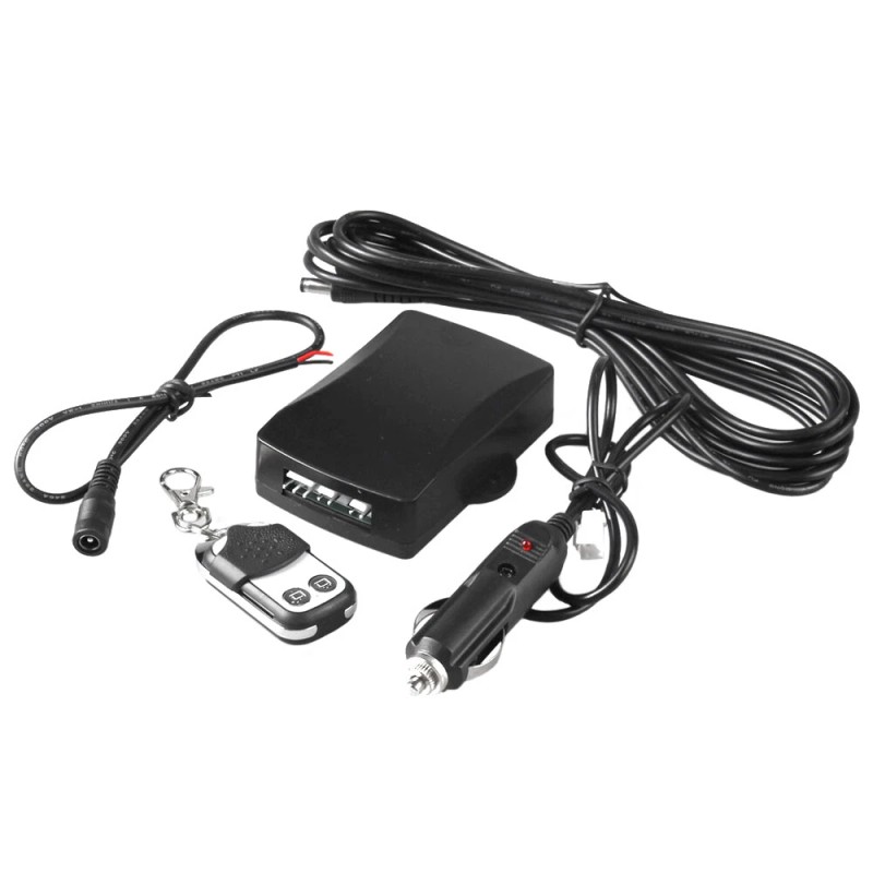 Unbranded 3" Electric Exhaust Valve Y Pipe Kit w/ Remote