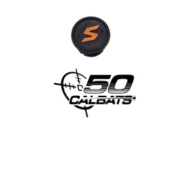 suncoast End cap fits Suncoast Softball Bats Melee Ruckus Backlash end cap Black & Orange