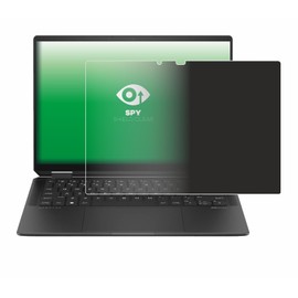upscreen Anti-Spy Privacy Screen Protector for HP Spectre x360 (14-e) 2024, Made in Germany, Privacy Screen Protector Film [Privacy Screen, Blue Light Filter]