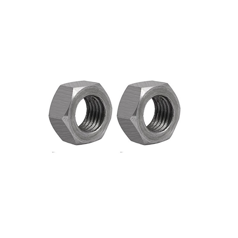 Sourcingmap 2pcs M24 Thread 3mm Pitch Metric Carbon Steel Left