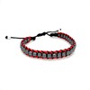 Agálea | Pulsera de Plata ley .925, Piel y Arcelina