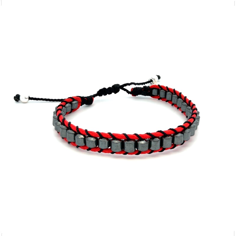 Agálea | Pulsera de Plata ley .925, Piel y Arcelina