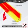 Rubber Edge Trim, Self Adhesive L Shaped Edge Trim, Small