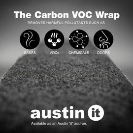 Austin Air it Carbon Filter for Air Purifier Filter Replacement - VOC Air Purifier Filters Designed to Last 3 Months - Remove Dust, Smoke & Pet Odors