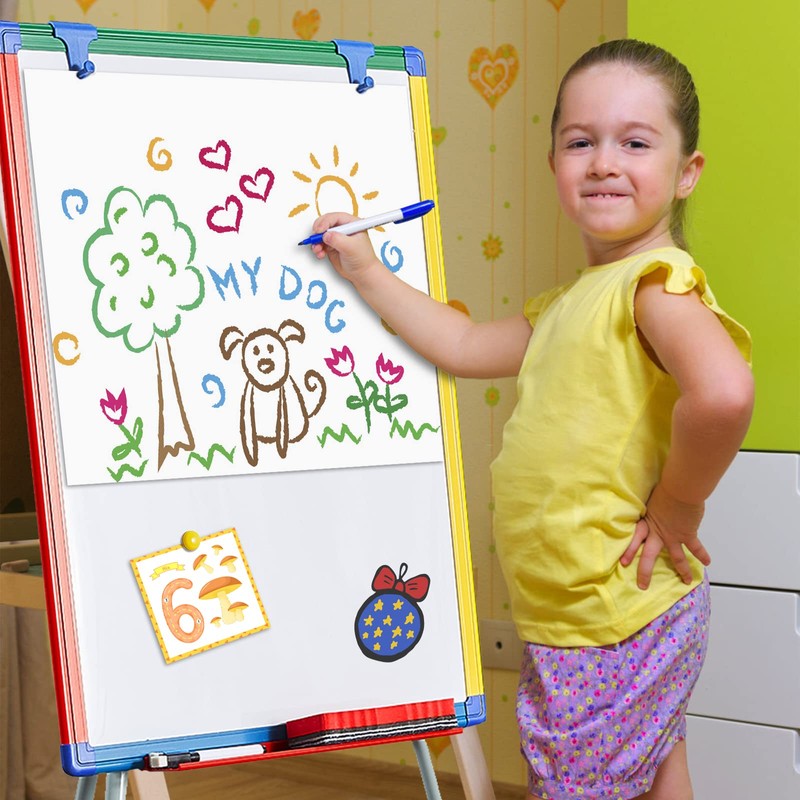 Dry Erase Board White Board for Kids 24x18 inch Art