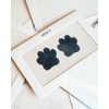 MERCY LONDON Black Paw Glitters Pasties Nipple Covers Stickers for