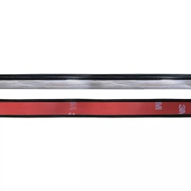 Brickyard Automotive Universal 5/8" Wide Wheel Well Moldings Chrome and Black with Lip - By The Foot