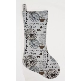 Kristin's Kreation Coffee Christmas Stocking