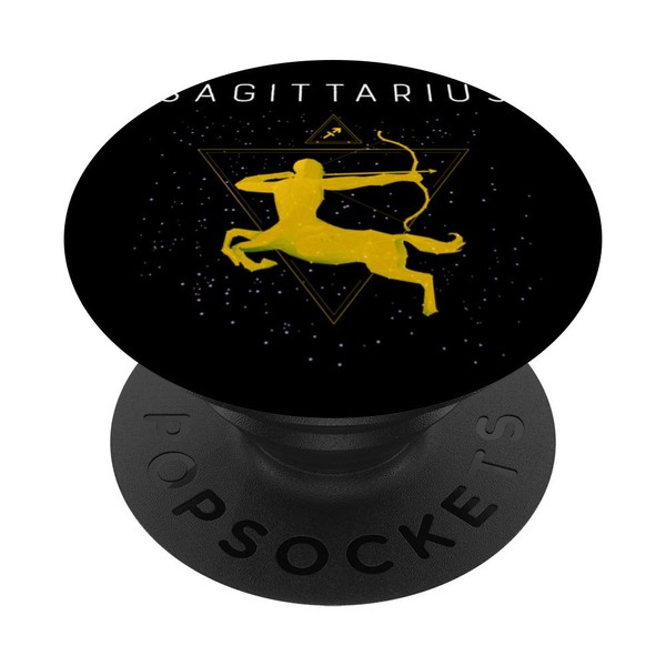 Sagittarius Astrology Zodiac Sign PopSockets Grip and Stand for Phones
