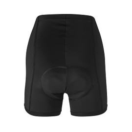 Gonso Sitivo U W Women's Cycle Briefs, Fits Under All Cycling Shorts, Tights with Sitivo Green Seat Pad with Poron Elements, Tight Fit, Black/Green, Size 52