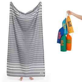 Luum® XXL beach towel, women's and men's hammam towel, sauna towel, hand towel, yoga towel, bath towel, travel towel, Turkish peshtemal towels