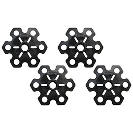 Dabada DA-1013 Trekking Pole/Walking Pole Rubber Caps, Baskets, Snow Baskets