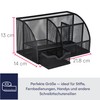 Office World Metal Desk Organiser Space Saving for Office, School
