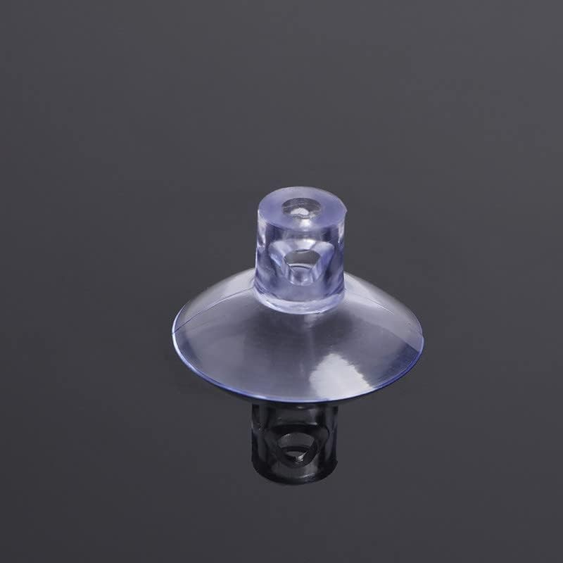 GDQLCNXB 25mm/0.98" Suction Cups for Glass Table Tops, Rubber Transparent