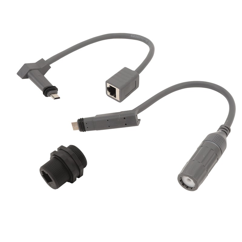 1 Pair SPX Plug to RJ45 Adapters Waterproof 1200Mbps Transfer