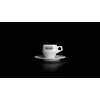 Bristot Porcelain Espresso Cups with Saucers | Dolomit Espresso Cup