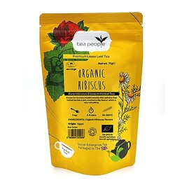 Tea People Organic Hibiscus - 75g Retail Pack