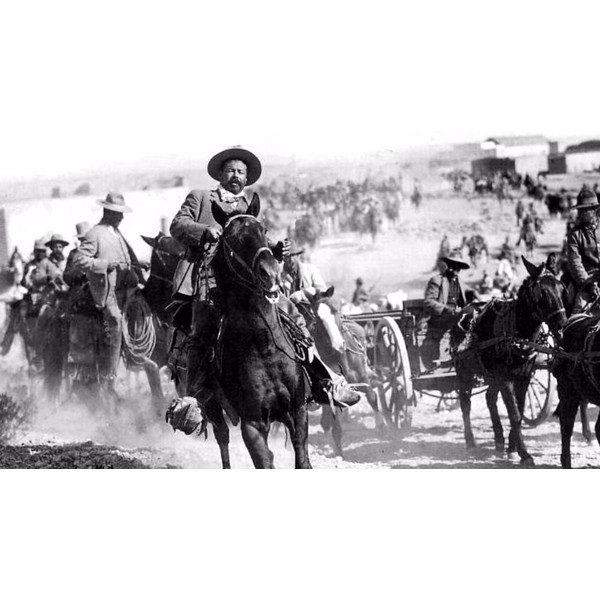 Pancho Villa (riding horse) POSTER 24 X 36 INCH Mexico History
