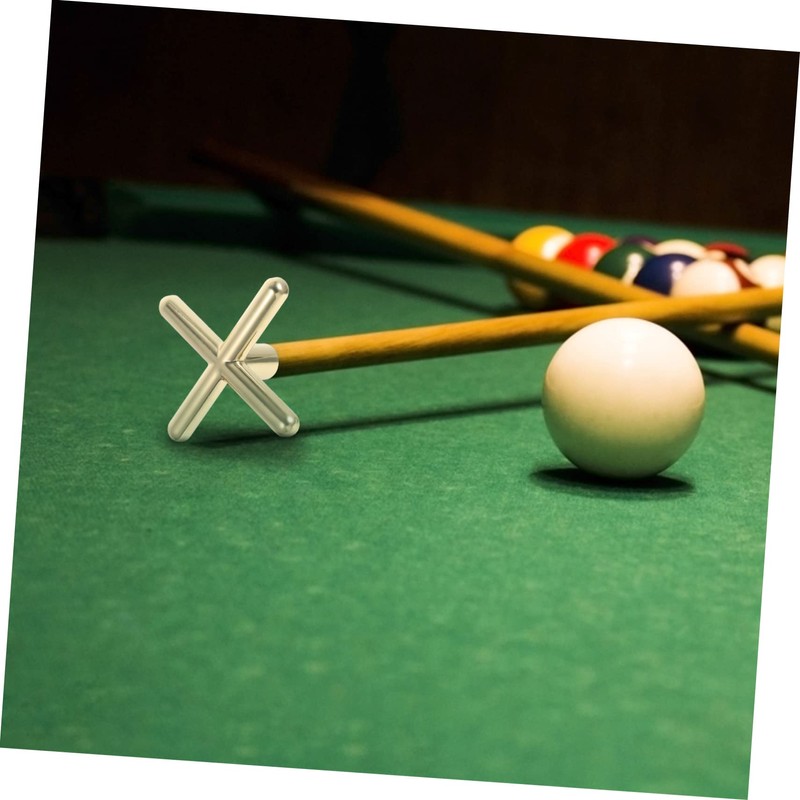 Totority 3Pcs Rust Delicate Pool Bridge Portable Billiard Stick Bridges