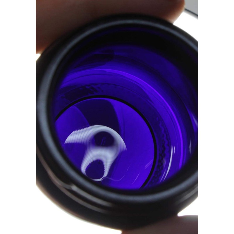 'Miron' Violet Glass Wideneck Jar - 150gr Capacity