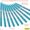 DOLLAR Fineliner Pens, TURQUOISE, 0.3mm Ultra Fine Felt Tip, Pack