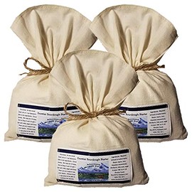 Bounty Foods Sourdough Starter Set - 16 Ounce Pack of 3 Montana Sourdough Bread Kits