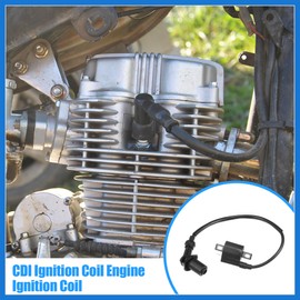 VekAuto 1 Pcs Motorcycle CDI Ignition Coil Engine Ignition Coil for CG 125cc 150cc 200cc 250cc ATV Dirt Bike Go Kart Auto Accessories