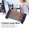 10Pcs Jump Wire Plastic Male to Female Connecting Cable for