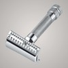 MERKUR Safety Razor 37C | Bevel Cut Gloss Chrome |